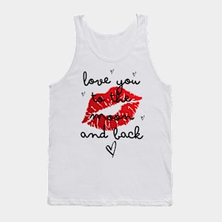 Love you to the moon and Back Tank Top